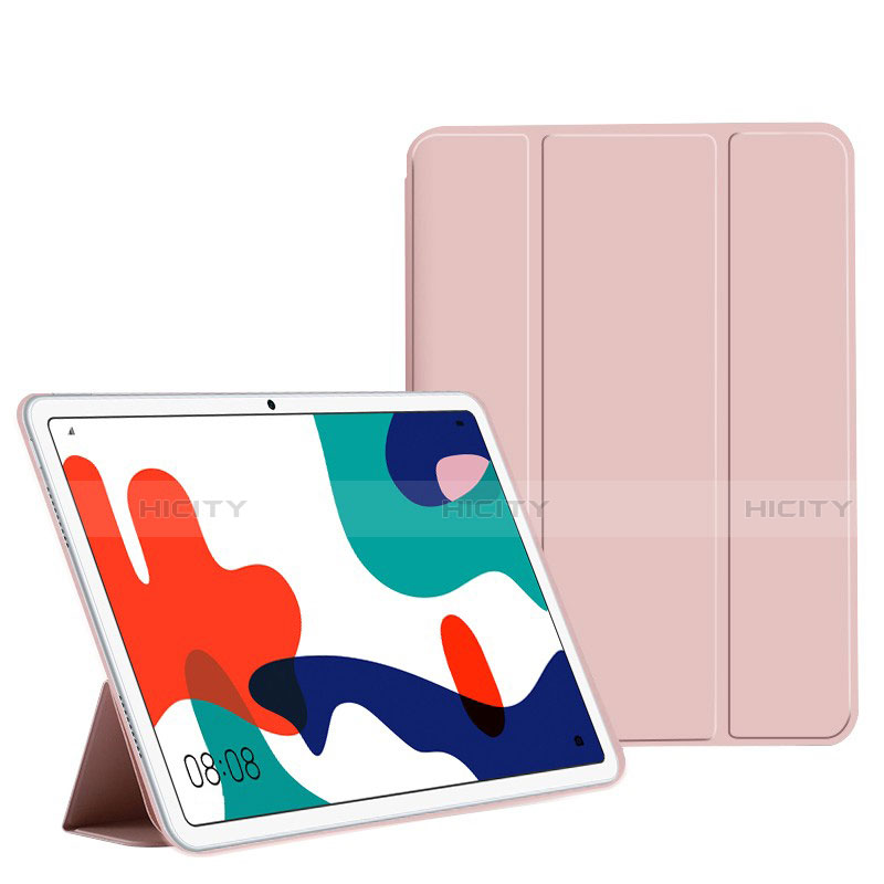 Handytasche Stand Schutzhülle Flip Leder Hülle L02 für Huawei MatePad 10.4 Rosa