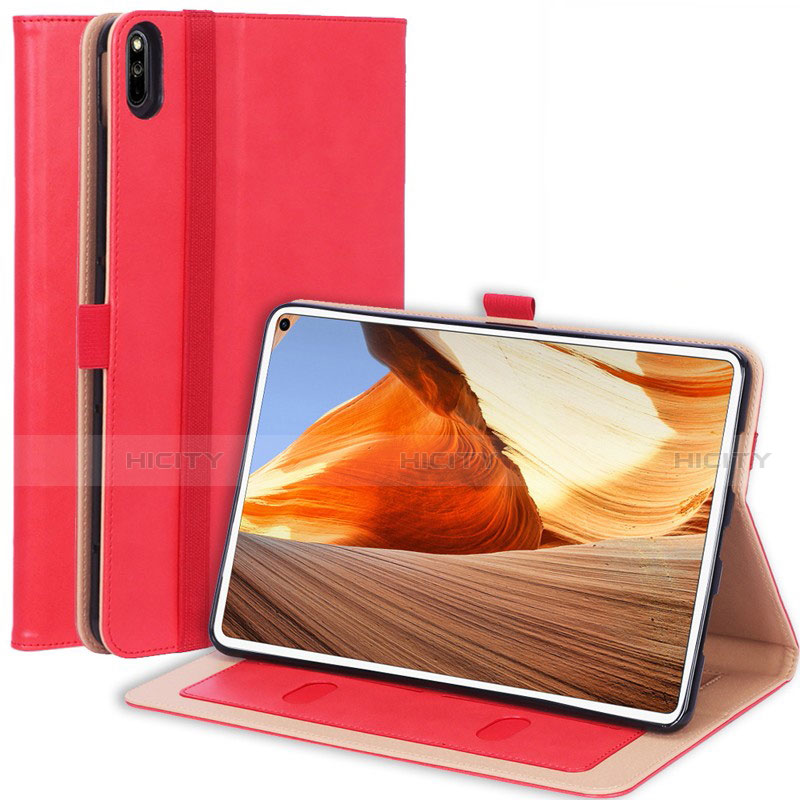 Handytasche Stand Schutzhülle Flip Leder Hülle L02 für Huawei MatePad Pro Rot Plus