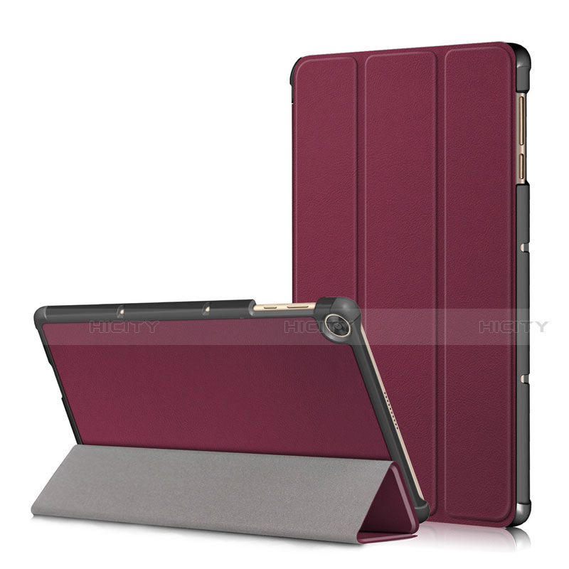 Handytasche Stand Schutzhülle Flip Leder Hülle L02 für Huawei MatePad T 10s 10.1 Fuchsie Plus