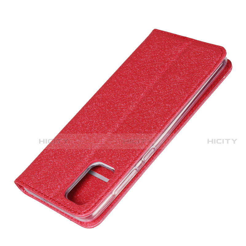 Handytasche Stand Schutzhülle Flip Leder Hülle L02 für Samsung Galaxy A51 4G groß