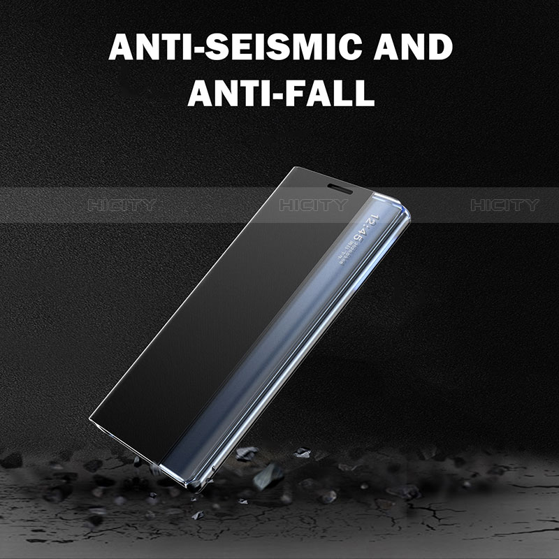 Handytasche Stand Schutzhülle Flip Leder Hülle L02 für Samsung Galaxy S21 Ultra 5G groß