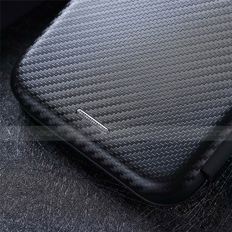 Handytasche Stand Schutzhülle Flip Leder Hülle L02 für Sharp AQUOS Sense4 Plus groß
