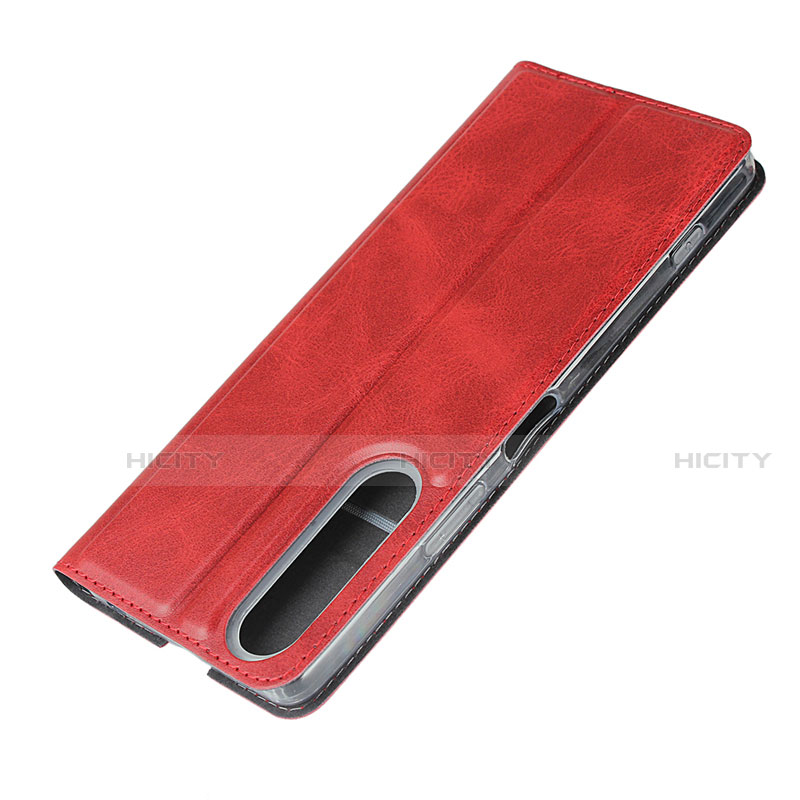 Handytasche Stand Schutzhülle Flip Leder Hülle L02 für Sony Xperia 1 II
