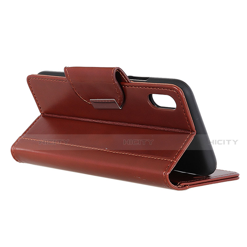 Handytasche Stand Schutzhülle Flip Leder Hülle L02 für Xiaomi Redmi 9A groß