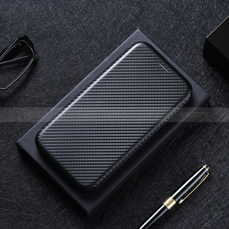 Handytasche Stand Schutzhülle Flip Leder Hülle L02Z für Sony Xperia 8 Lite Schwarz