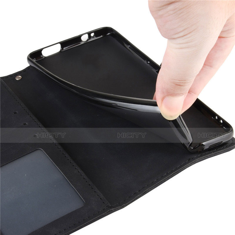 Handytasche Stand Schutzhülle Flip Leder Hülle L03 für Motorola Moto Edge Plus