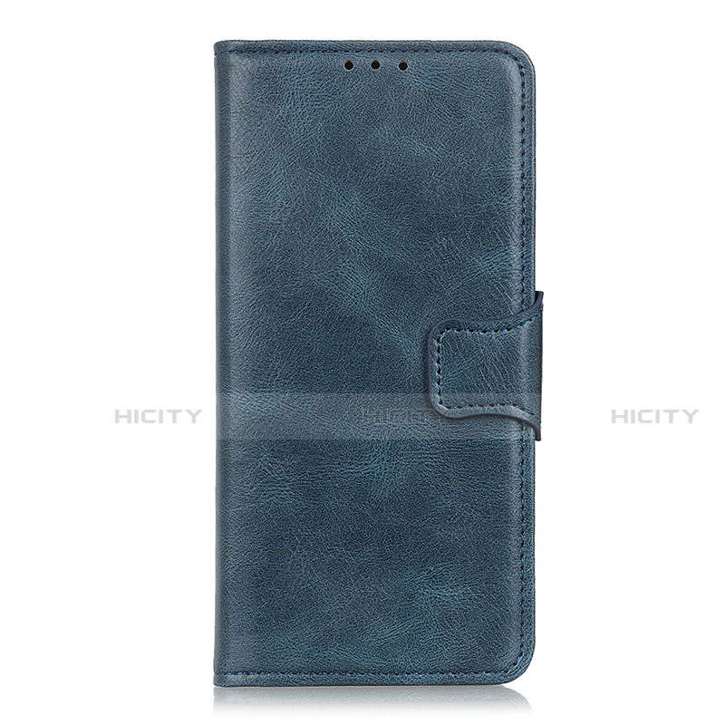 Handytasche Stand Schutzhülle Flip Leder Hülle L03 für Oppo Reno3 A Blau Plus