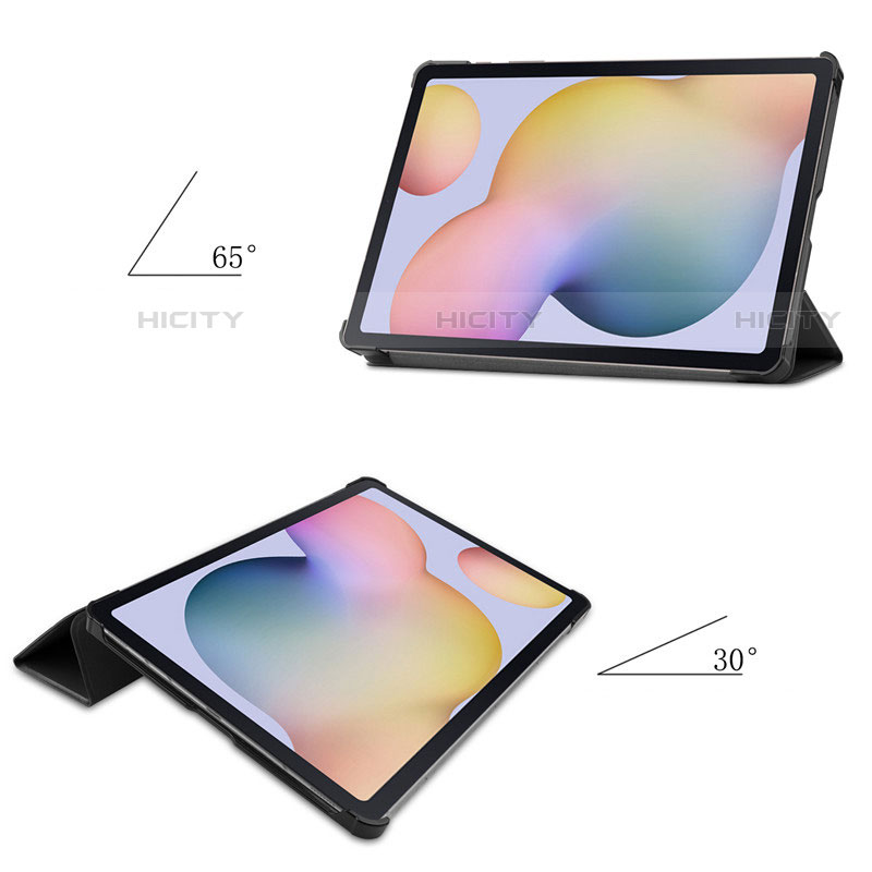 Handytasche Stand Schutzhülle Flip Leder Hülle L03 für Samsung Galaxy Tab S7 4G 11 SM-T875 groß