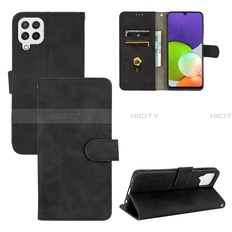 Handytasche Stand Schutzhülle Flip Leder Hülle L03Z für Samsung Galaxy A22 4G
