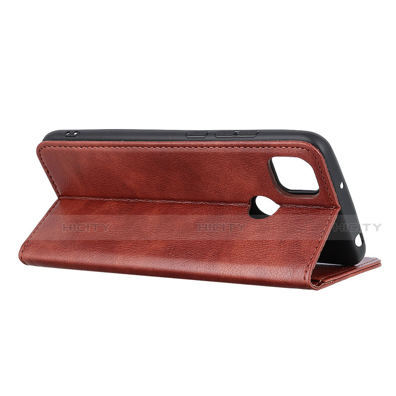 Handytasche Stand Schutzhülle Flip Leder Hülle L04 für Motorola Moto G9 Power groß