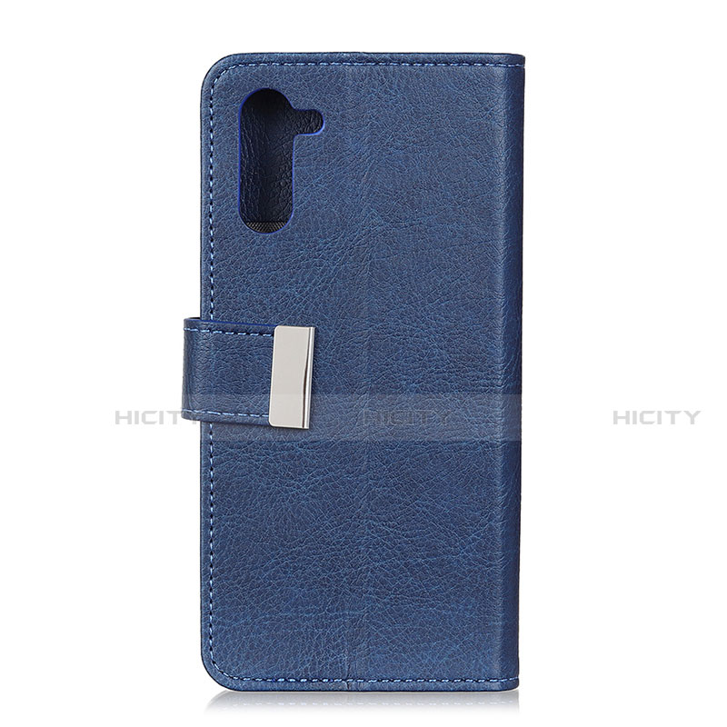 Handytasche Stand Schutzhülle Flip Leder Hülle L04 für Oppo Reno3 A groß