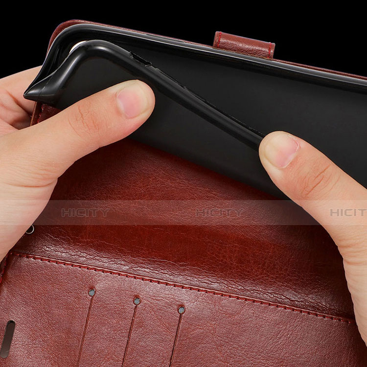 Handytasche Stand Schutzhülle Flip Leder Hülle L04 für Oppo Reno4 Z 5G