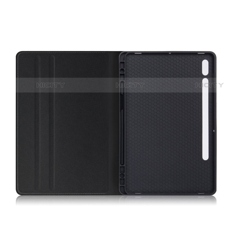 Handytasche Stand Schutzhülle Flip Leder Hülle L04 für Samsung Galaxy Tab S7 Plus 12.4 Wi-Fi SM-T970 groß