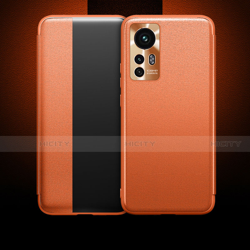 Handytasche Stand Schutzhülle Flip Leder Hülle L04 für Xiaomi Mi 12 5G Orange