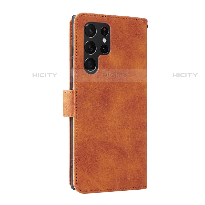 Handytasche Stand Schutzhülle Flip Leder Hülle L04Z für Samsung Galaxy S21 Ultra 5G