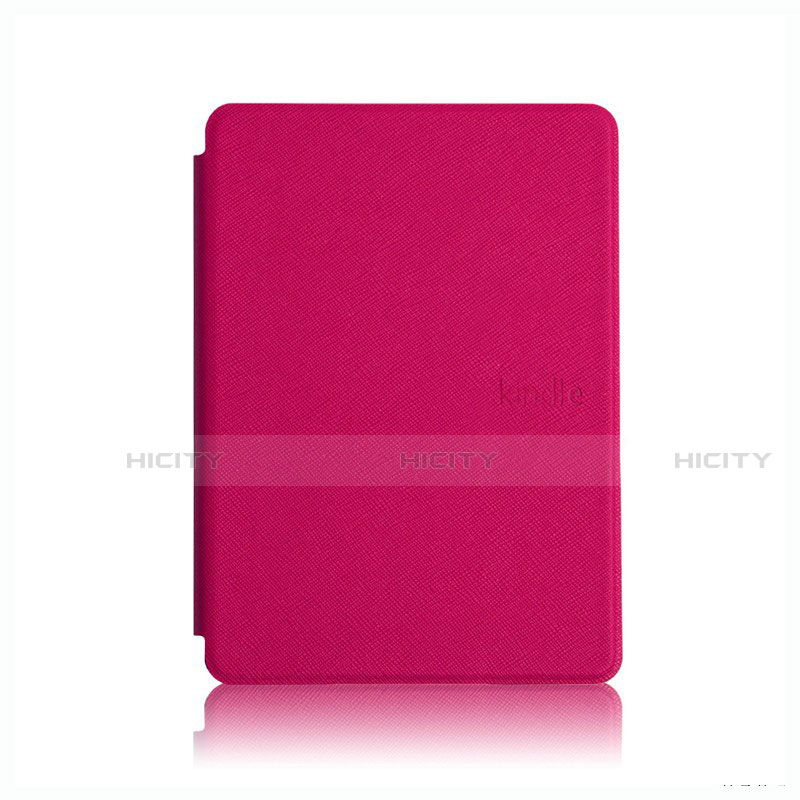 Handytasche Stand Schutzhülle Flip Leder Hülle L05 für Amazon Kindle Paperwhite 6 inch Pink