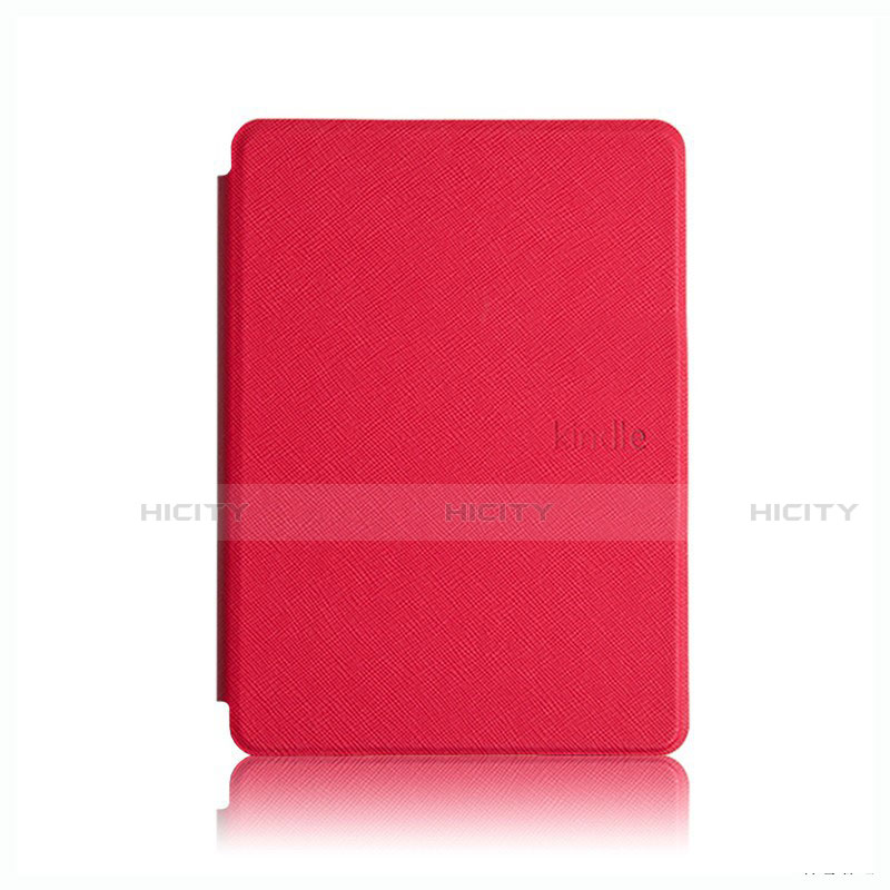Handytasche Stand Schutzhülle Flip Leder Hülle L05 für Amazon Kindle Paperwhite 6 inch Rot