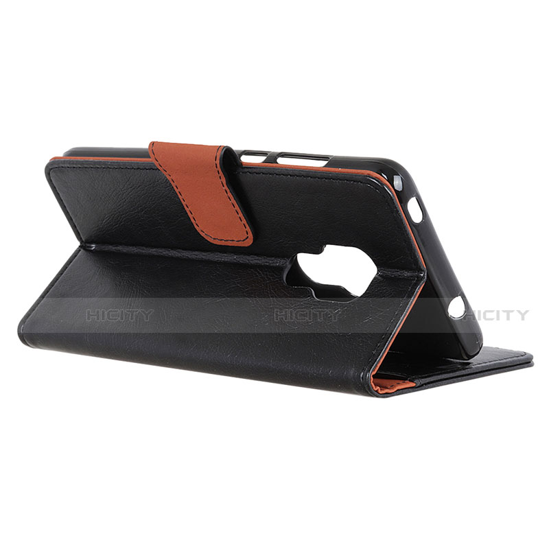 Handytasche Stand Schutzhülle Flip Leder Hülle L05 für Motorola Moto G9 Play groß