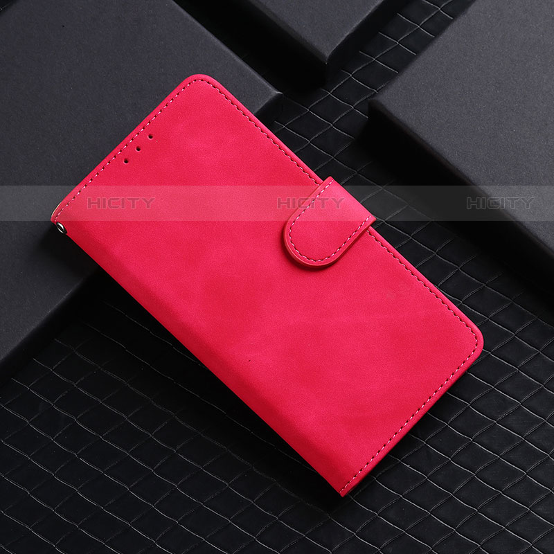 Handytasche Stand Schutzhülle Flip Leder Hülle L05Z für Samsung Galaxy S22 Ultra 5G Pink Plus
