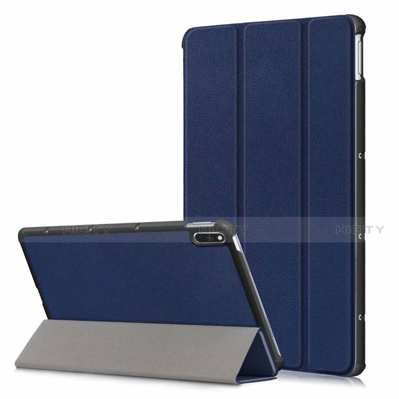 Handytasche Stand Schutzhülle Flip Leder Hülle L06 für Huawei MatePad 5G 10.4 Blau