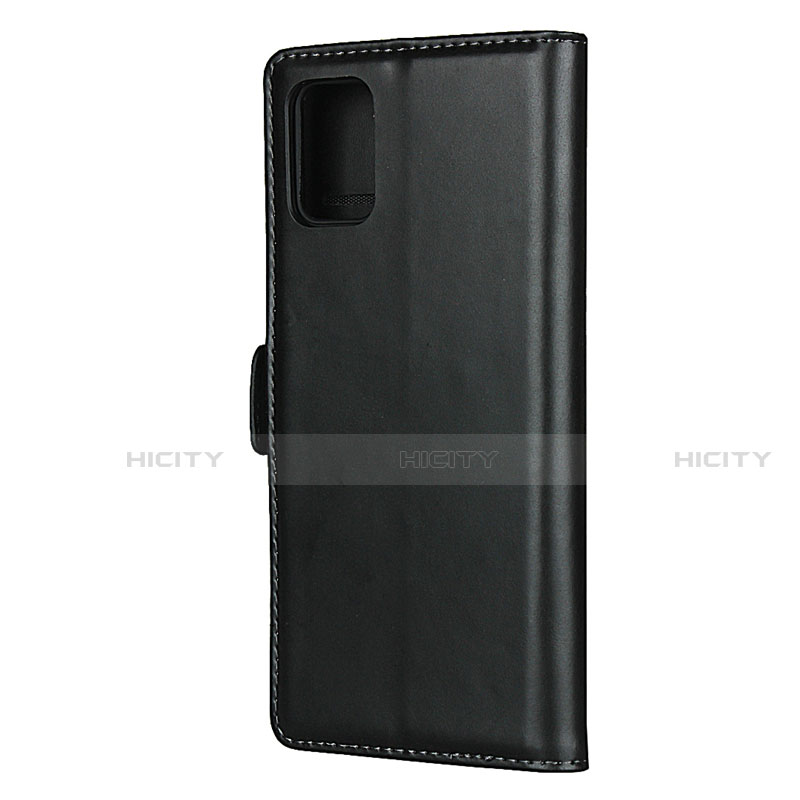 Handytasche Stand Schutzhülle Flip Leder Hülle L06 für Samsung Galaxy A51 4G groß