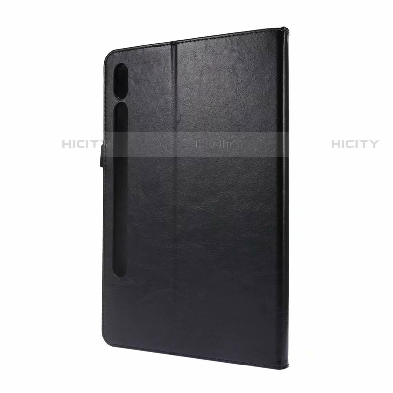 Handytasche Stand Schutzhülle Flip Leder Hülle L07 für Samsung Galaxy Tab S7 4G 11 SM-T875 groß