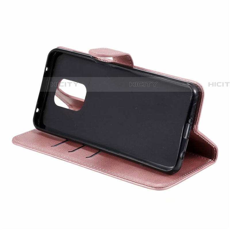 Handytasche Stand Schutzhülle Flip Leder Hülle L07 für Xiaomi Redmi Note 9S groß