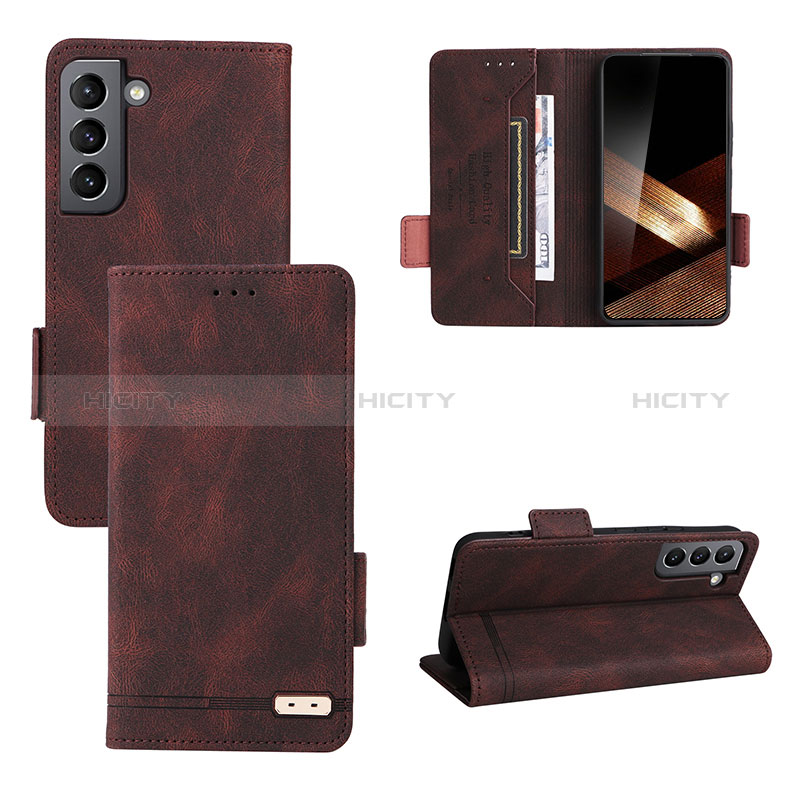 Handytasche Stand Schutzhülle Flip Leder Hülle L07Z für Samsung Galaxy S24 5G