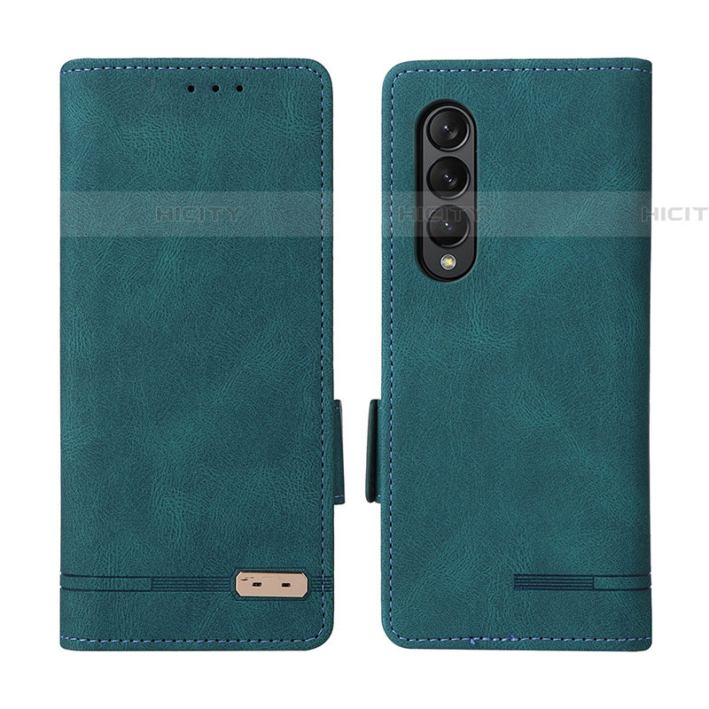 Handytasche Stand Schutzhülle Flip Leder Hülle L07Z für Samsung Galaxy Z Fold4 5G groß