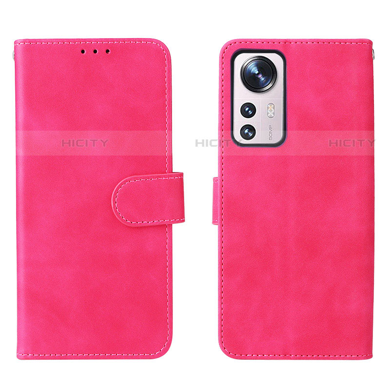 Handytasche Stand Schutzhülle Flip Leder Hülle L08 für Xiaomi Mi 12S 5G Pink