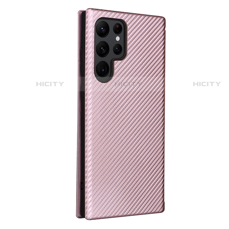 Handytasche Stand Schutzhülle Flip Leder Hülle L12Z für Samsung Galaxy S21 Ultra 5G