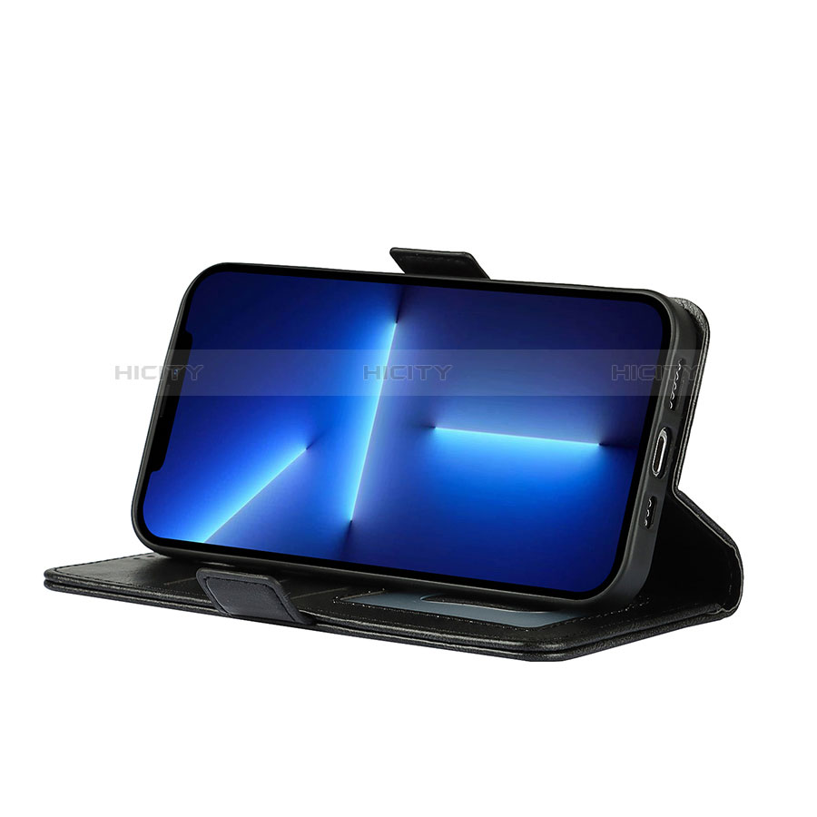Handytasche Stand Schutzhülle Flip Leder Hülle L15 für Apple iPhone 14 groß