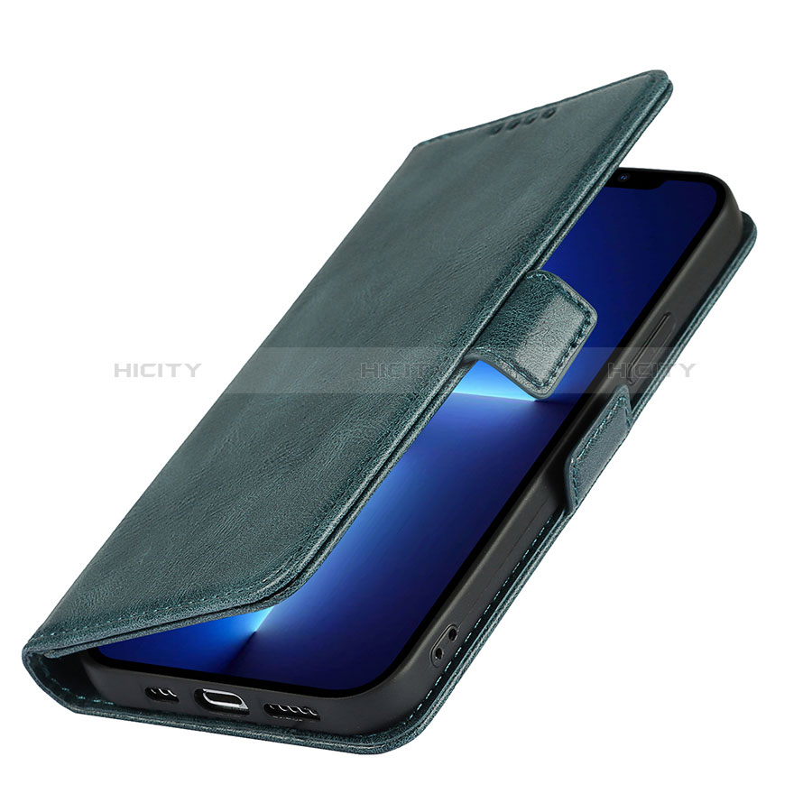 Handytasche Stand Schutzhülle Flip Leder Hülle L15 für Apple iPhone 14 Blau Plus