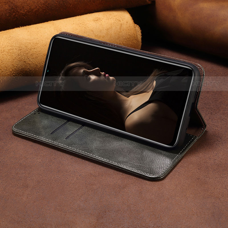 Handytasche Stand Schutzhülle Flip Leder Hülle L23 für Apple iPhone 14 groß