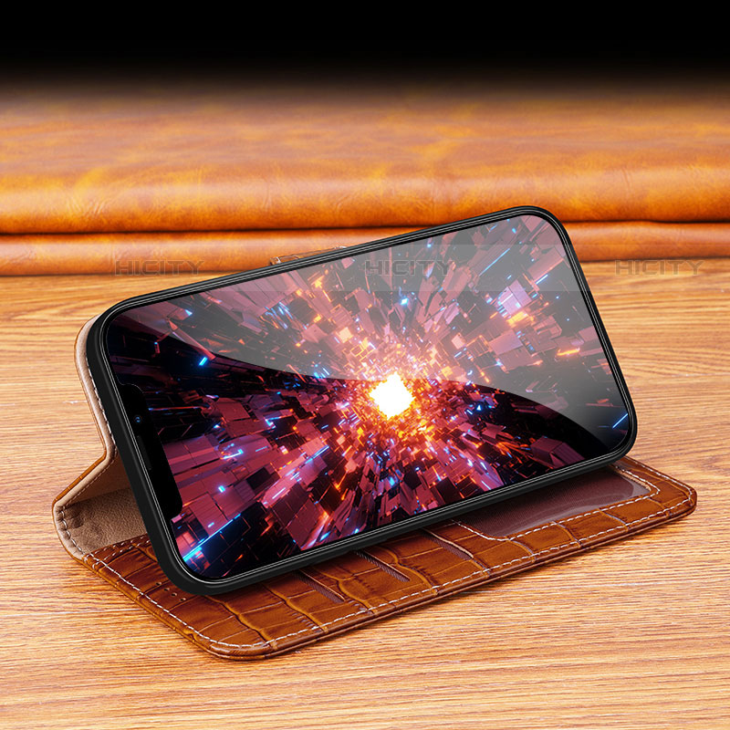 Handytasche Stand Schutzhülle Flip Leder Hülle L24 für Apple iPhone 14 groß