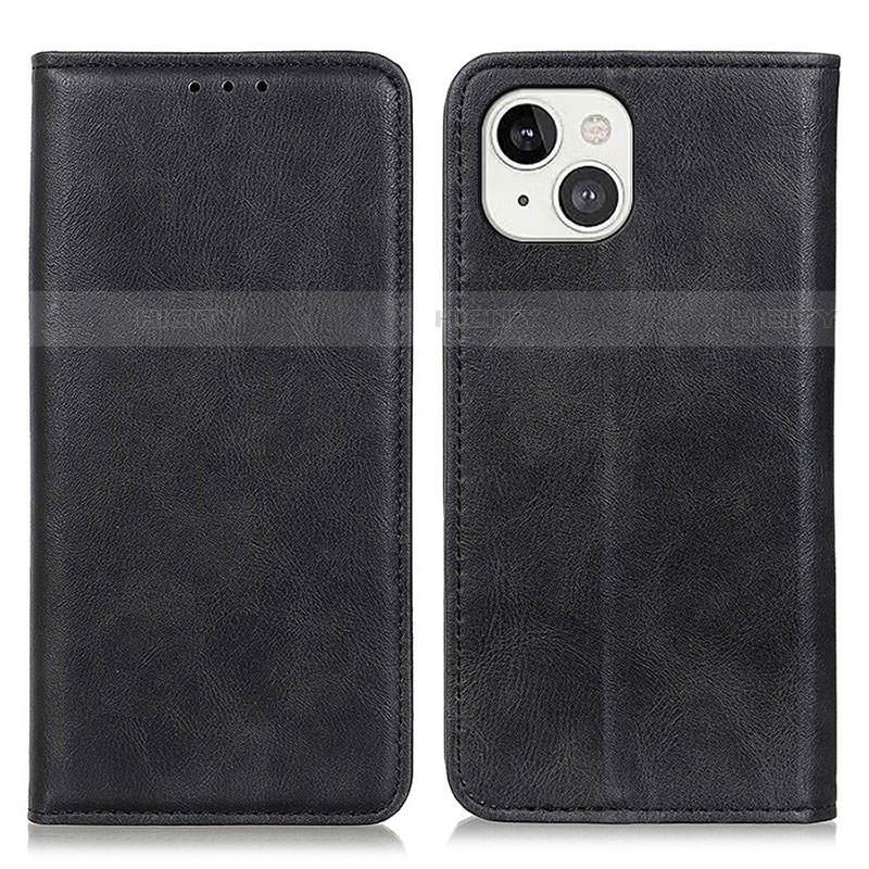 Handytasche Stand Schutzhülle Flip Leder Hülle L26 für Apple iPhone 14 Schwarz Plus