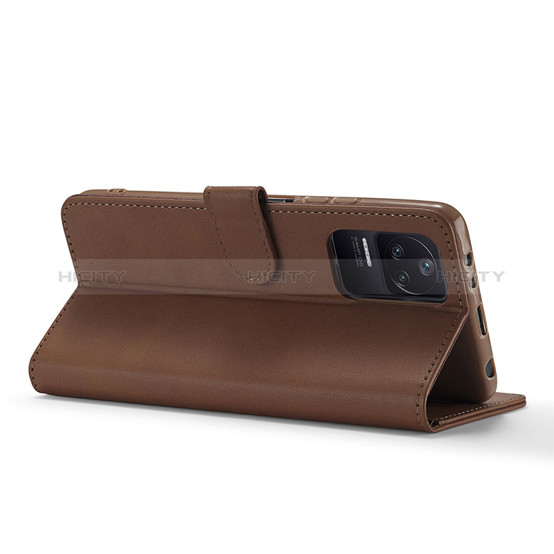 Handytasche Stand Schutzhülle Flip Leder Hülle LC2 für Xiaomi Poco F4 5G