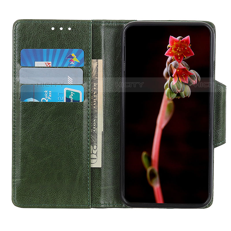 Handytasche Stand Schutzhülle Flip Leder Hülle M01L für Motorola Moto G30 groß