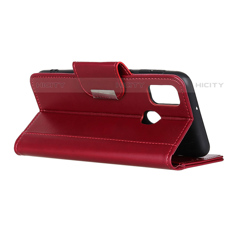 Handytasche Stand Schutzhülle Flip Leder Hülle M02L für Motorola Moto G30 groß