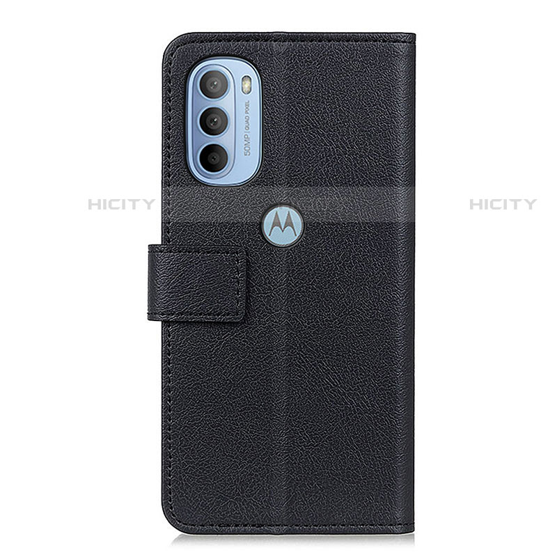 Handytasche Stand Schutzhülle Flip Leder Hülle M04L für Motorola Moto G31 groß