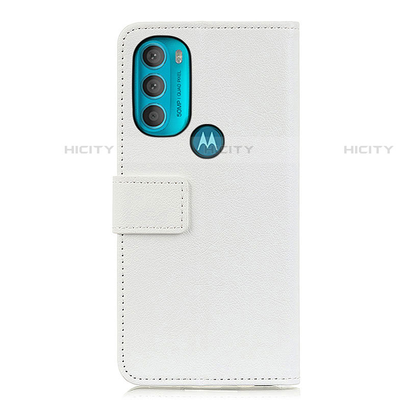 Handytasche Stand Schutzhülle Flip Leder Hülle M04L für Motorola Moto G71 5G groß