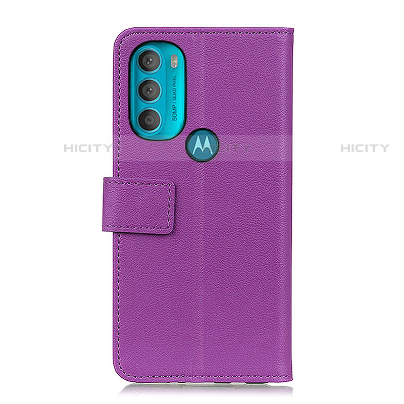 Handytasche Stand Schutzhülle Flip Leder Hülle M04L für Motorola Moto G71 5G groß
