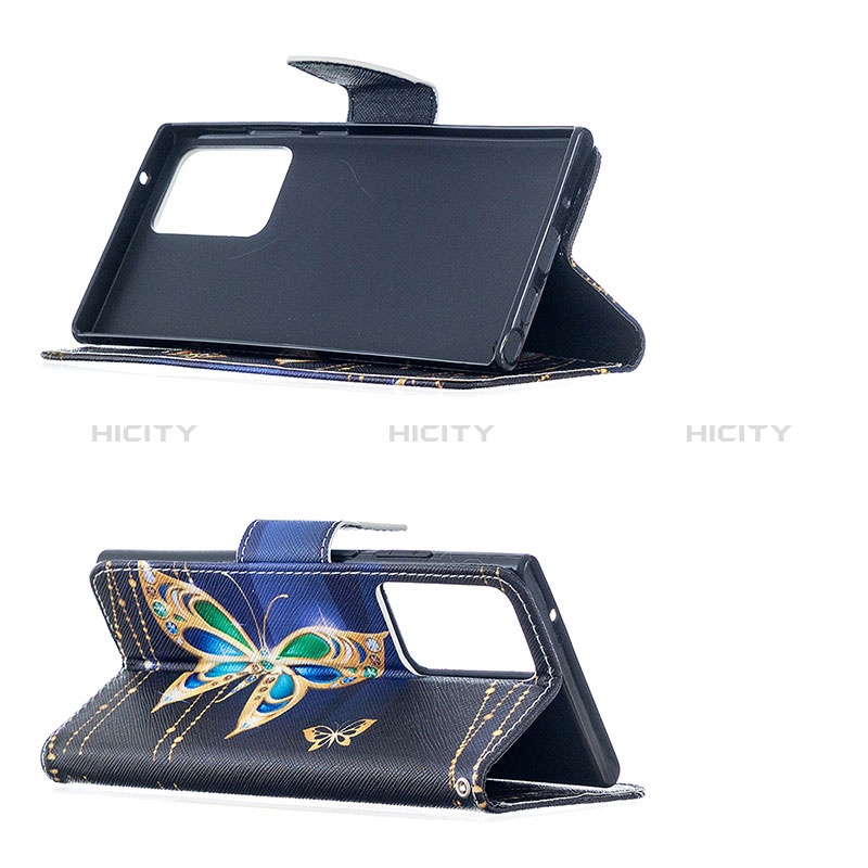 Handytasche Stand Schutzhülle Flip Leder Hülle Modisch Muster B03F für Samsung Galaxy Note 20 Ultra 5G
