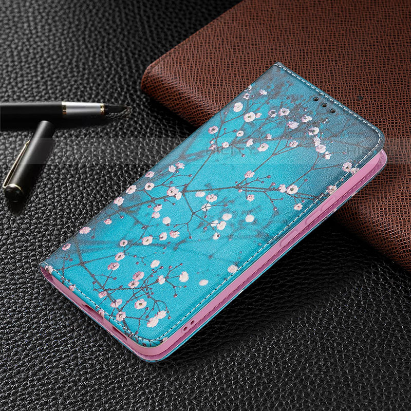 Handytasche Stand Schutzhülle Flip Leder Hülle Modisch Muster B03F für Samsung Galaxy S22 5G