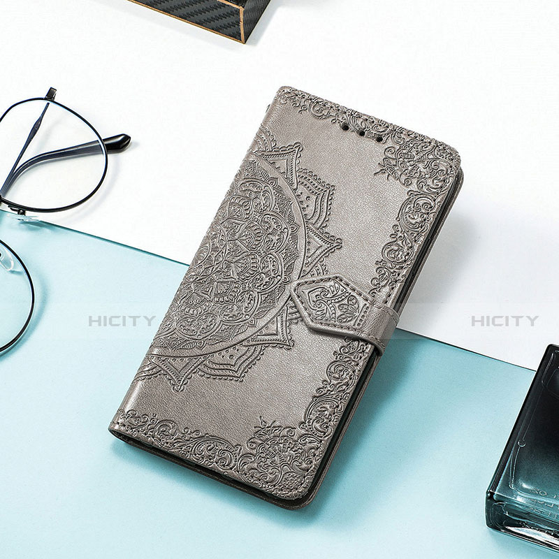 Handytasche Stand Schutzhülle Flip Leder Hülle Modisch Muster H06 für Apple iPhone 14 groß