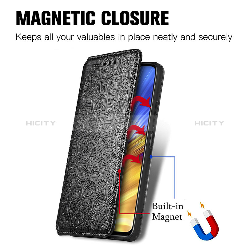 Handytasche Stand Schutzhülle Flip Leder Hülle Modisch Muster S01D für Huawei Honor X10 Max 5G