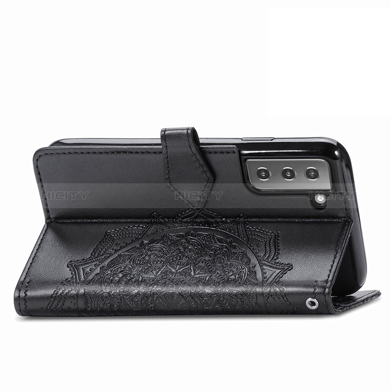 Handytasche Stand Schutzhülle Flip Leder Hülle Modisch Muster S01D für Samsung Galaxy S24 5G