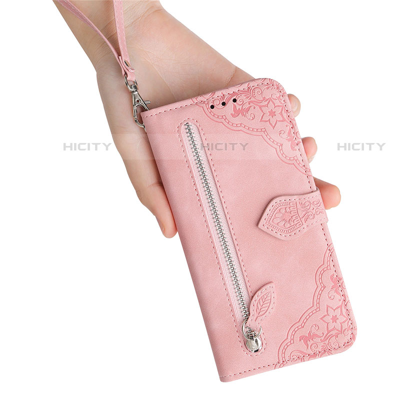 Handytasche Stand Schutzhülle Flip Leder Hülle Modisch Muster S03D für Samsung Galaxy S23 5G groß