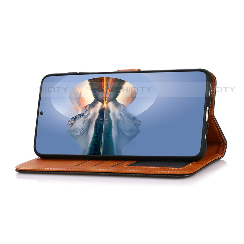 Handytasche Stand Schutzhülle Flip Leder Hülle N01P für Motorola Moto G Power (2021)