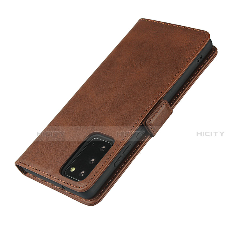 Handytasche Stand Schutzhülle Flip Leder Hülle N02 für Samsung Galaxy Note 20 5G groß